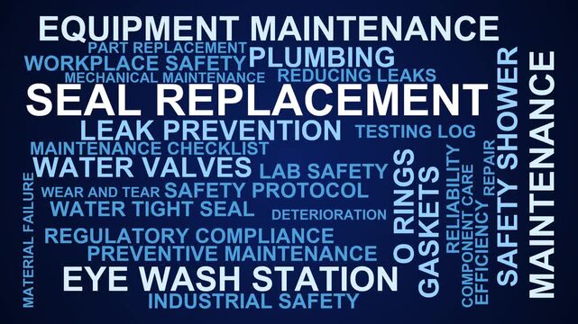 Seal Replacement Word Cloud