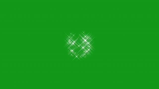 Sparkle Burst Animation, Bright Glitter Burst Effect, Twinkling Light Explosion, Shimmering Star Particle Burst, Magical Sparkle Effect, Green Screen Overlay, Festive Light Burst