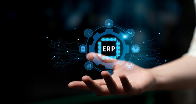 Enterprise Resource Planning (ERP) system for business process management. This ERP software solution integrates core business functions for efficiency. Motif