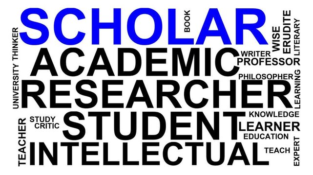 Scholar Word Cloud