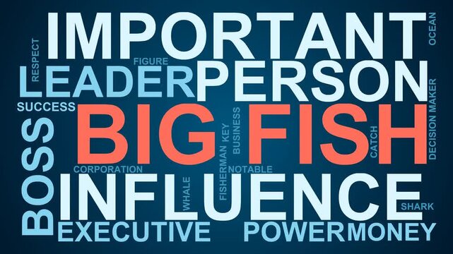 Big Fish Word Cloud