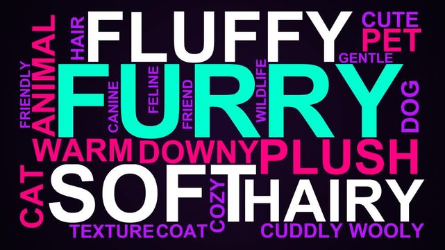 Furry Word Cloud