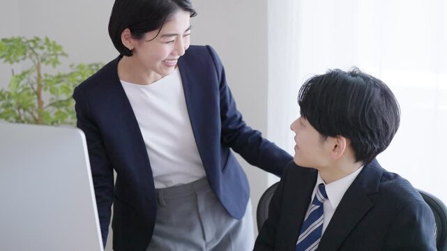 ビジネスマン男女
