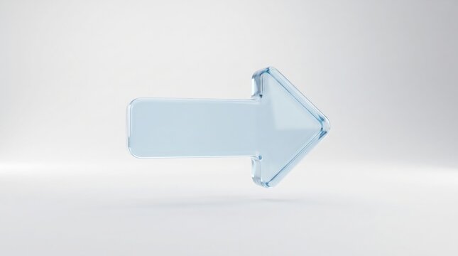 Minimalist three dimensional rendering of the state of texas in pale blue tones