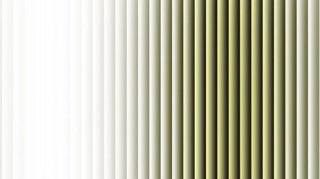 Abstract white and gold vertical stripe pattern background with elegant gradient texture