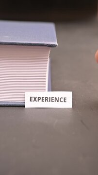 Experience Word on White Paper Representing Knowledge Learning and Professional Growth