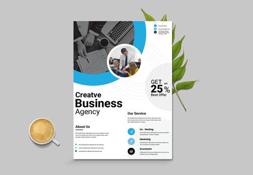 Creative Business Agency Flyer Template