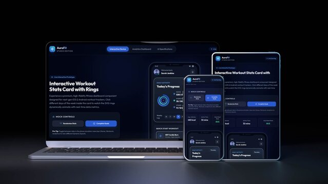 Multi Device Website Mockup