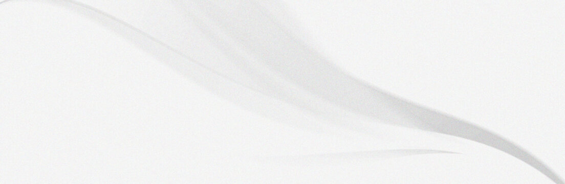 White Background with Soft Wave Shapes, Ideal for Poster, Web Template, Banner. with Film Grain.