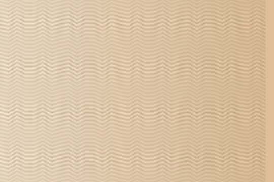 Wavy lines pattern on beige background abstract modern gradient design.