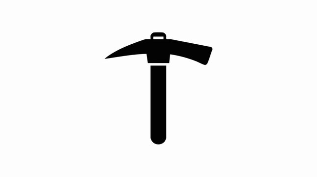 Pickaxe tool for mining and construction work.