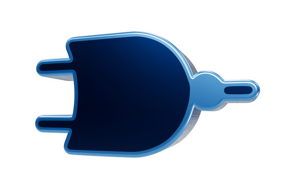 Digital Logic Gate Icon: A 3D rendering of a blue digital logic NOR gate symbol, representing computation and electronic circuitry.
