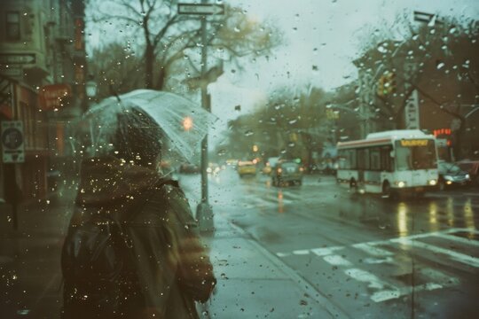 Rain rain outdoors vehicle.