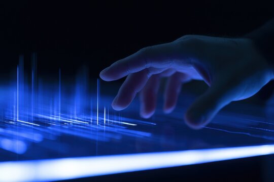 Business Executive Reviewing Financial Innovation Strategy in Modern Corporate Environment