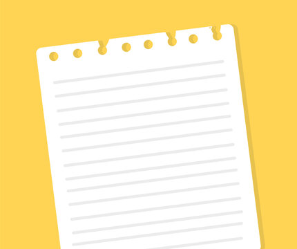 Note paper background design