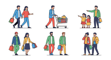 Fototapeta premium Clean and modern flat vector illustration featuring minimalist design with vibrant colors and professional composition for digital platforms, websites, and contemporary print projects.
