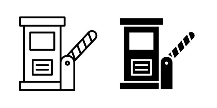 Road toll icon kit for UI