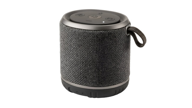 Portable Bluetooth Speaker Isolated on White Background