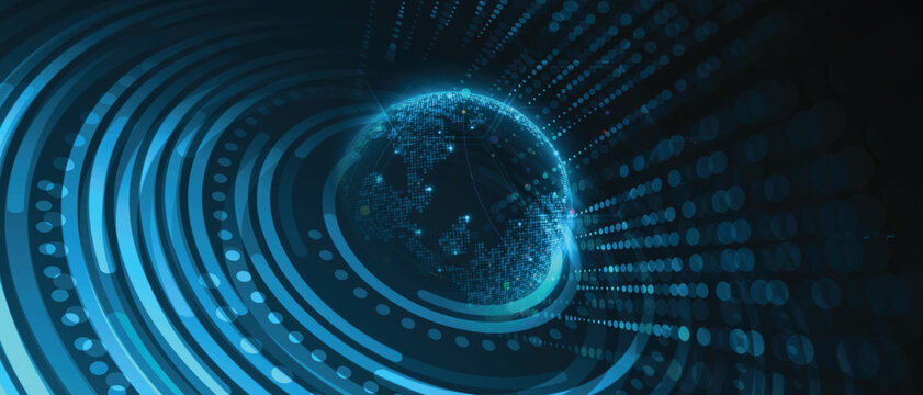 Abstract high technology and science background