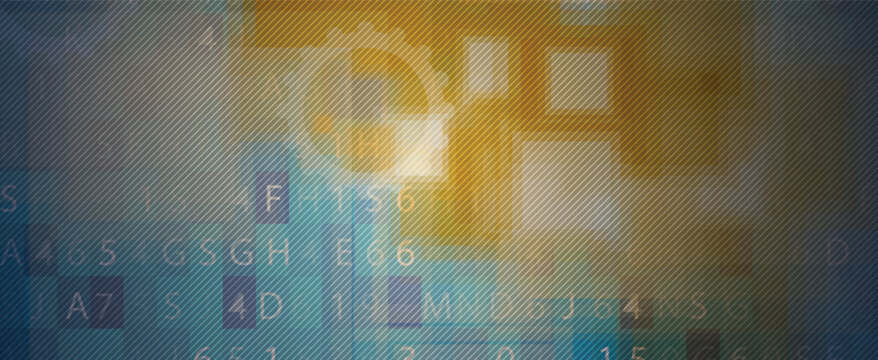 Abstract technology backdrop for business presentations and scientific research