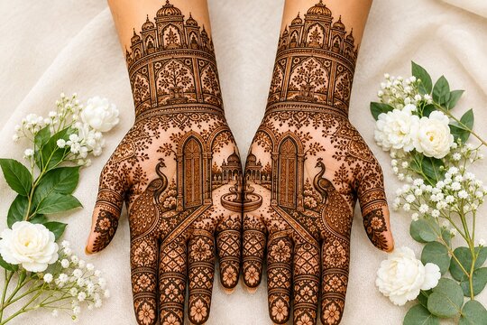 Royal Peacock Mehndi
