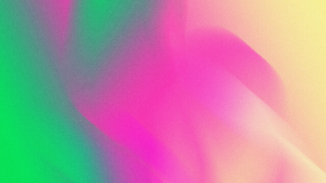 Abstract vibrant pink green gradient background design, smooth dreamy fluid motion texture pattern, warm glowing ethereal luminous artistic modern, blurred soft focus grain texture dreamy atmosphere