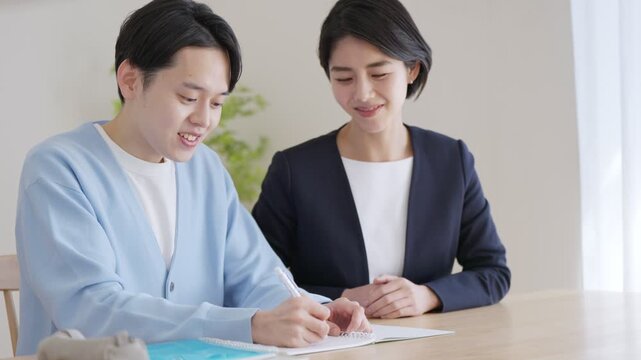 家庭教師と受験生