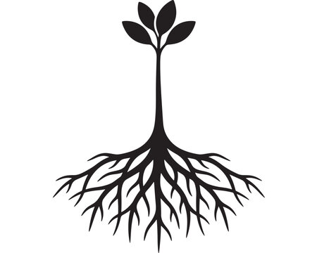 Sprout Icon Representing Growth and New Beginnings, a Symbol of Nature and Sustainability for Eco-Friendly Design.