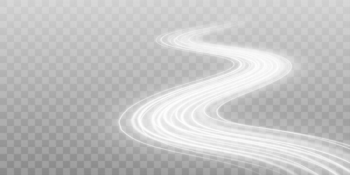 A swirling snow tunnel creates strong motion depth. Flowing curves mimic a powerful winter storm. Transparent space highlights every trail.