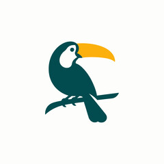 Toucan Design Logo © Fajar