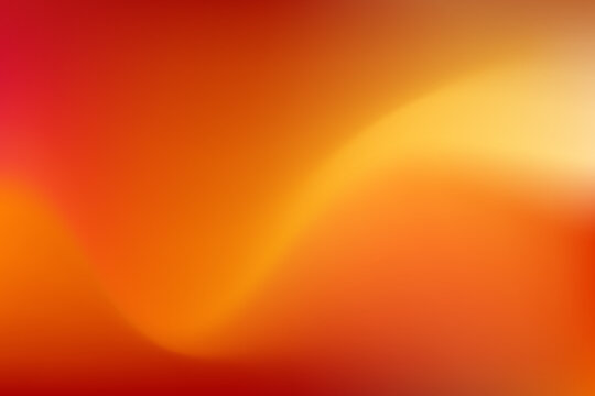 Blurred Autumn Gradient Vector Background. Seasonal fall smooth contemporary backdrop. Subtle wavy gradient mesh background for poster, banners, social media, brochure, web page. 