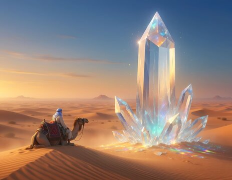 crystal desert camel