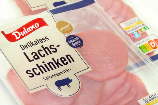 1 Packung Dulano Schinken Delikatess Lachsschinken