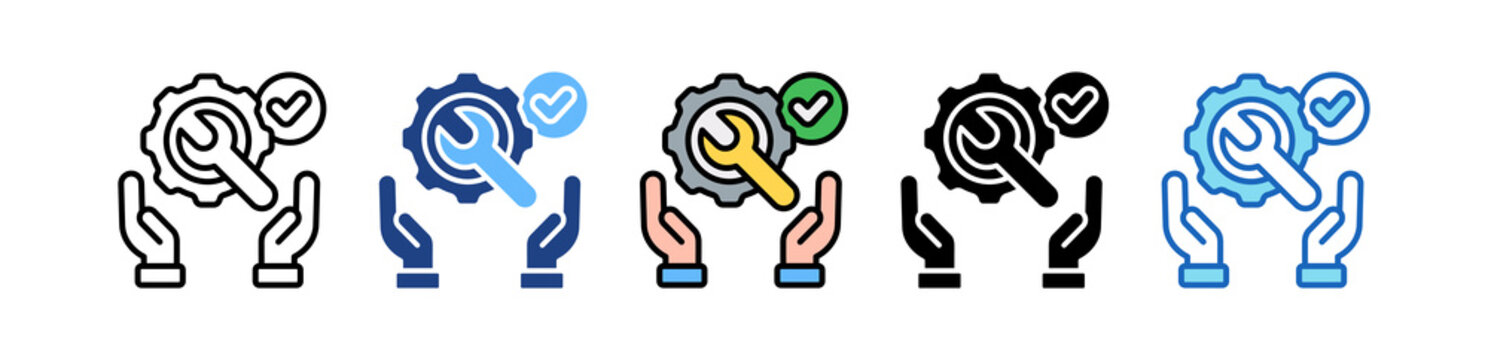 Service Support multiple icon