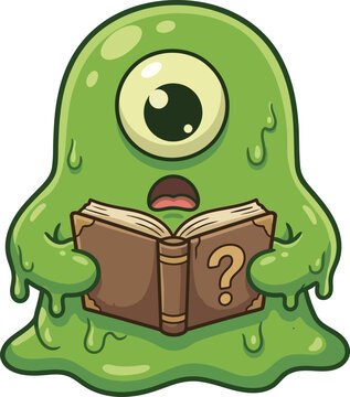 Green Slime Monster Character Collections