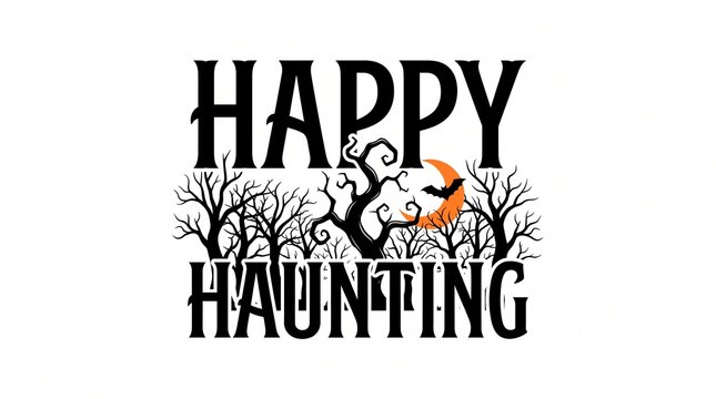 Halloween Holiday Decorative Design, Halloween Celebration Festive Illustration