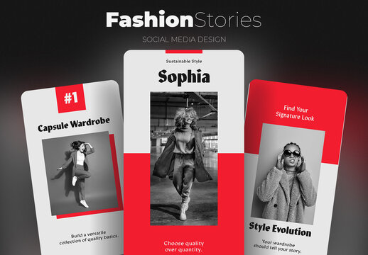 Fashion Social Media Stories