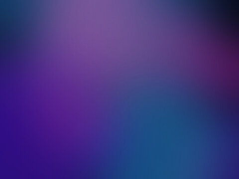 Abstract gradient blend of deep purple and blue hues with soft diffusion and bokeh