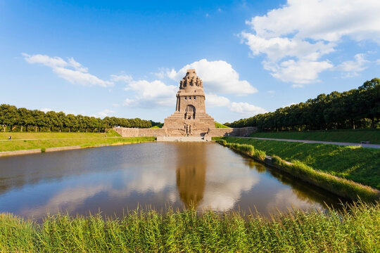Germany, Saxony, Leipzig, Monument to the Battle of the Nations