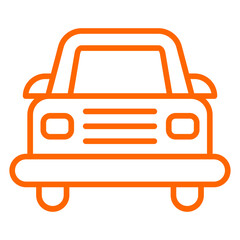 Fototapeta premium Car icon style