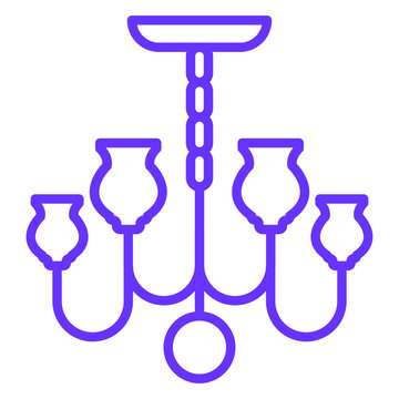 Chandelier icon style