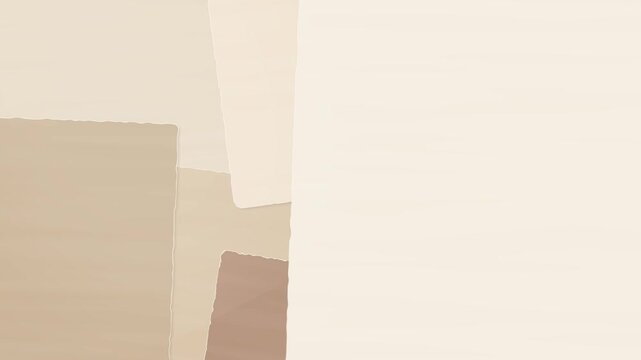 Abstract beige gradients and geometric shapes. 2d animation