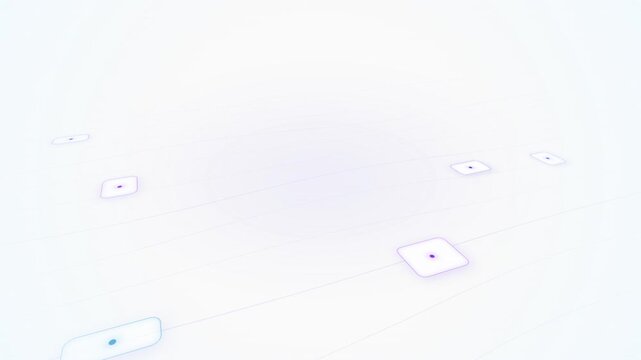 High tech geometric grid wireframe seamless loop background