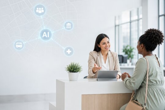 Citizen Support Desk With AI Connected Public Services
