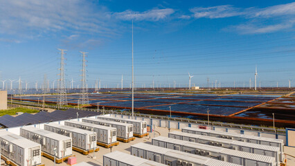 Large Scale Hybrid Renewable Energy Power Plant Complex © Xianshu