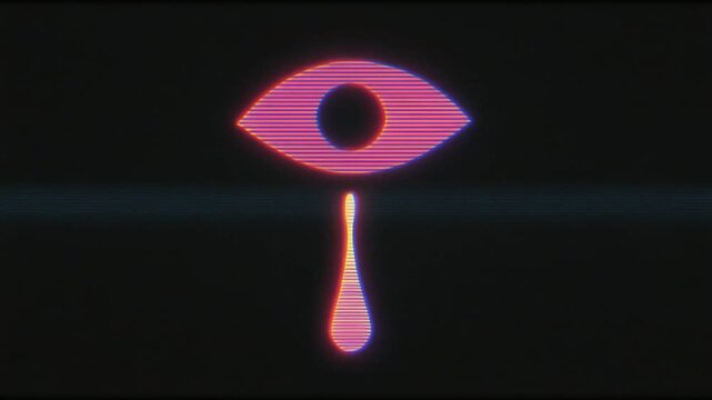 一筋の光がこぼれ落ちる瞳