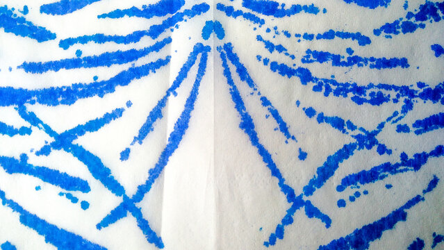 Paint Swatch Pattern. Zebra Pattern. Rainbow