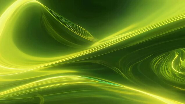 cinematic high-quality 4K abstract background features a soft soothing yellow-green gradient with smooth evenly spaced curved lines that create a gentle and visually pleasing texture making it an