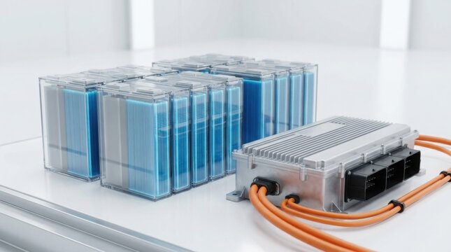 Solid State Battery Technology Concept