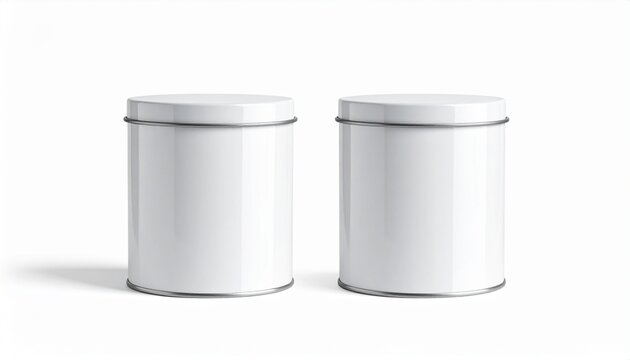 white plastic container